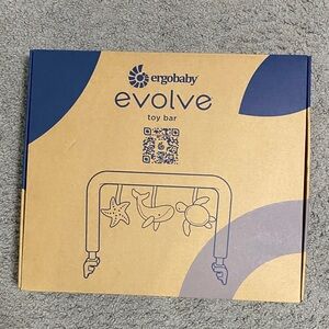 Ergobaby Evolve Toy Bar with Blue Accents